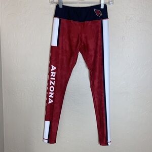 NFL Arizona Cardinals red camo logo leggings